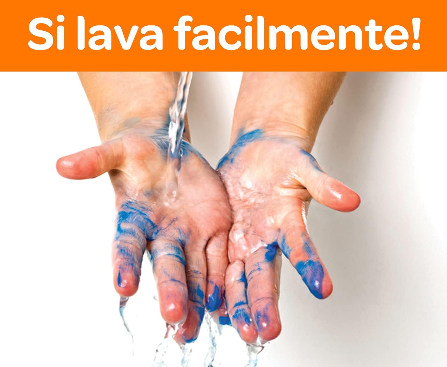 81-1539 CRAYOLA - Mini Kids, 3 Tempere a Dita Lavabili