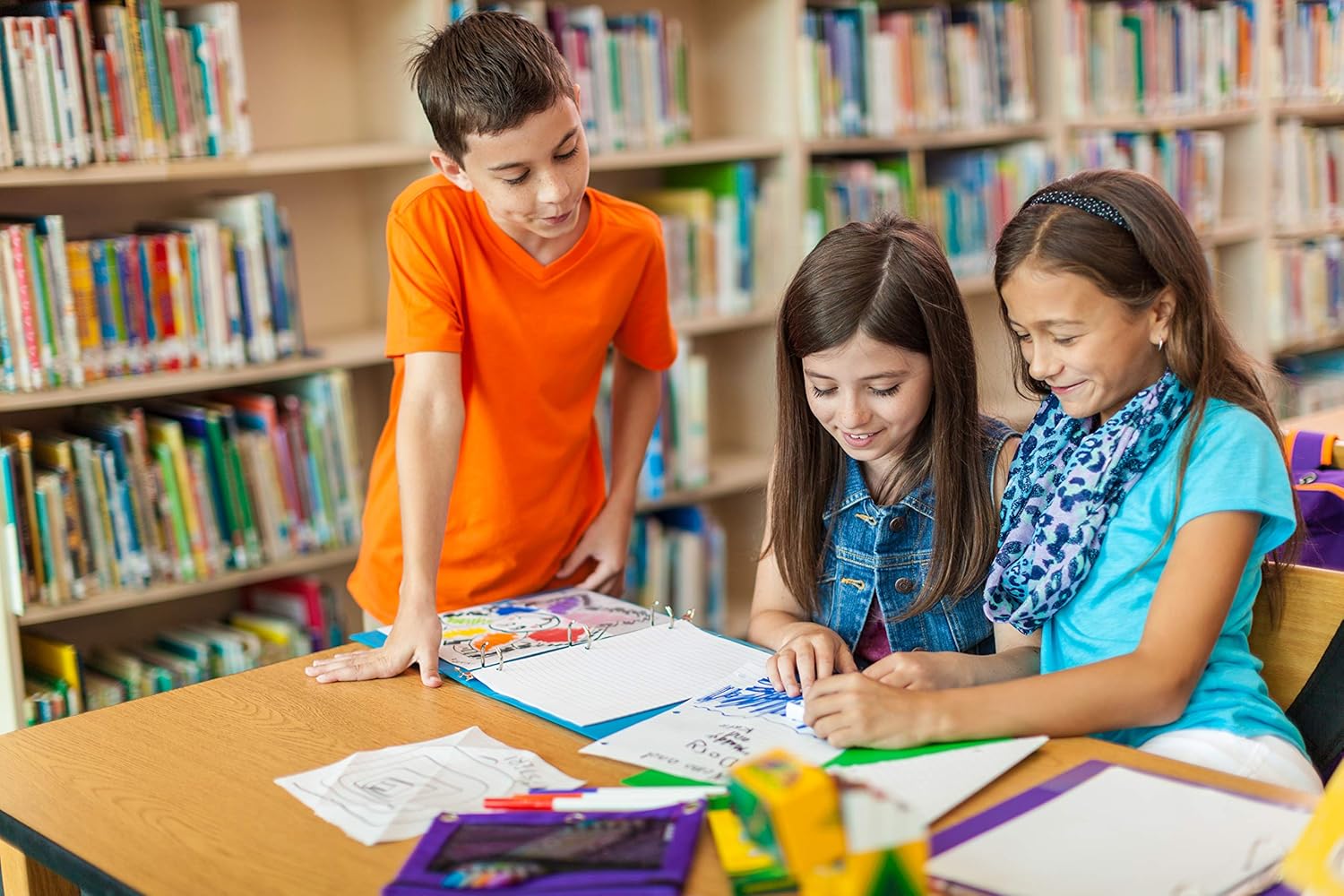 58-6570 CRAYOLA, Pennarelli Lavabili a Punta Conica Grossa 24 pz