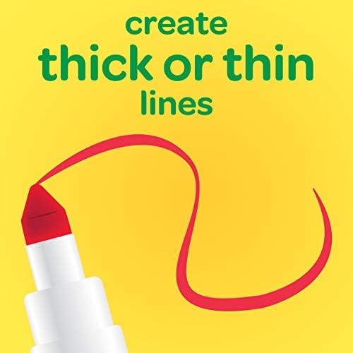 58-5100 CRAYOLA Super Tips - 100 Pennarelli per Adulti a Punta Media