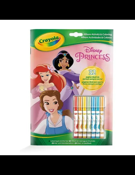 58 Crayola - Album attivita -coloring princess