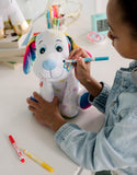 4026318 CRAYOLA Colour Me Plush, Peluche Colorabile con 3 Pennarelli