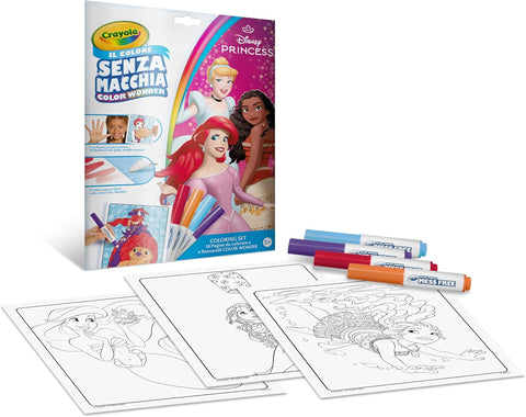 25-2900 CRAYOLA - Color Wonder, Coloring Set con 18 Pagine da colorare