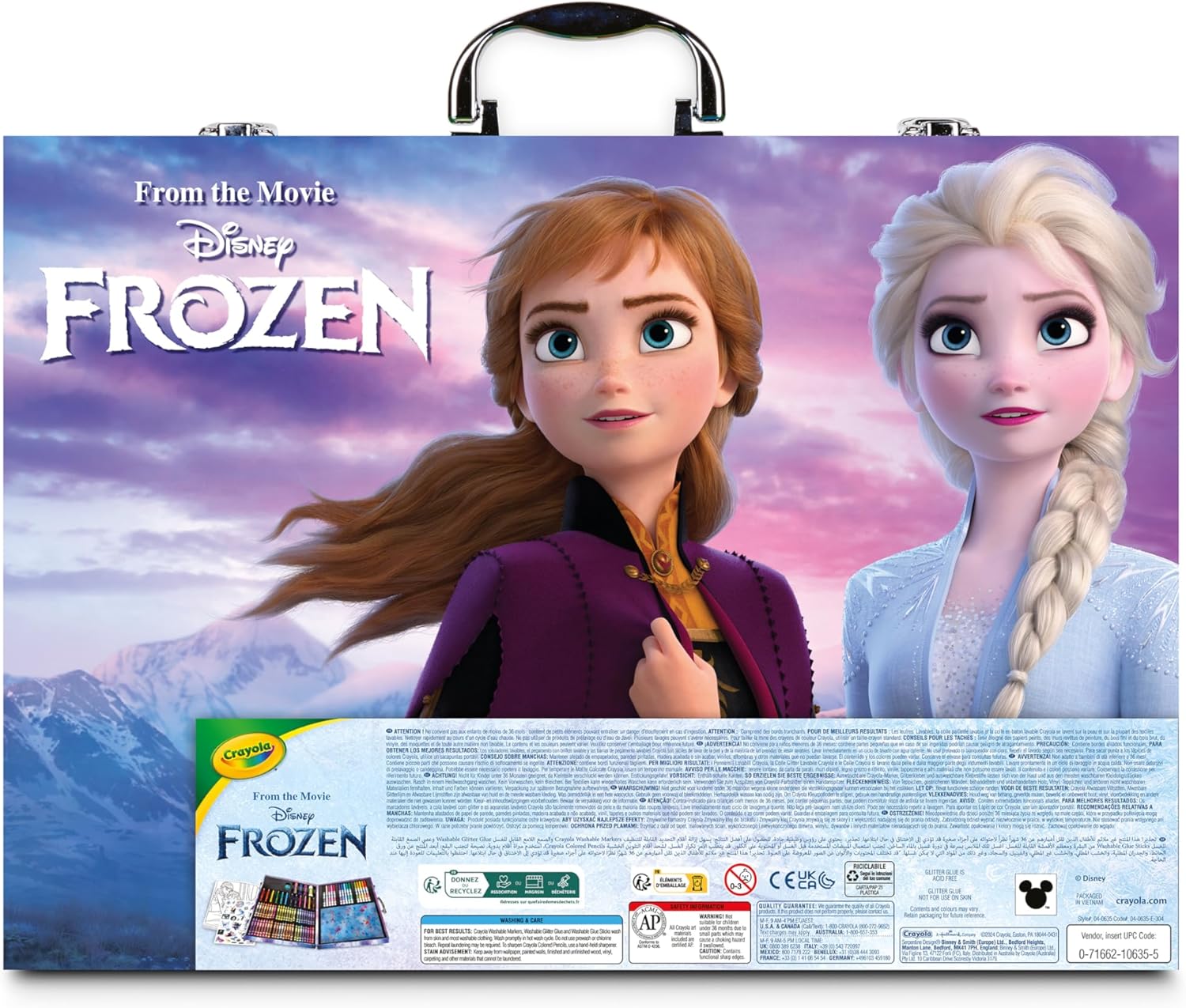 04-0635 Crayola - Valigetta dell artista disney frozen