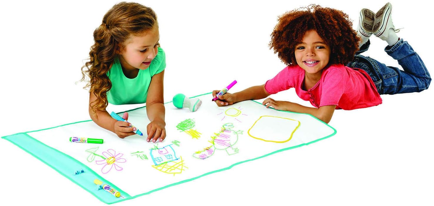 CRAYOLA  Colora e Ricolora - Tappetone, Maxi superficie riutilizzabile