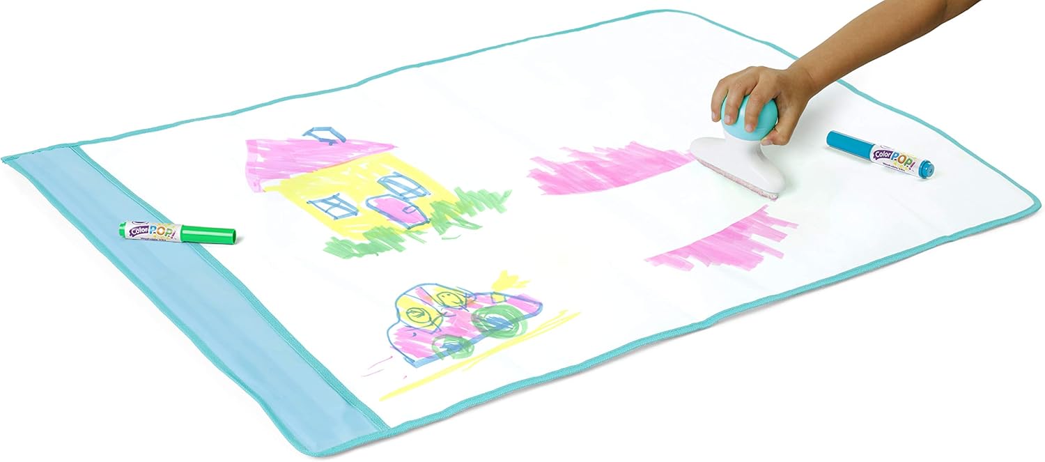 CRAYOLA  Colora e Ricolora - Tappetone, Maxi superficie riutilizzabile