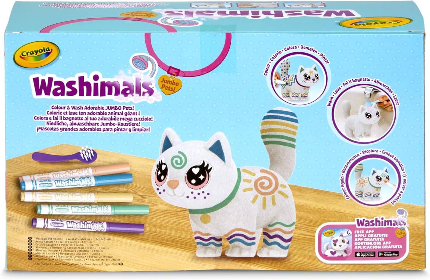 74-7518 CRAYOLA Washimals Jumbo Pets - Big Jenny