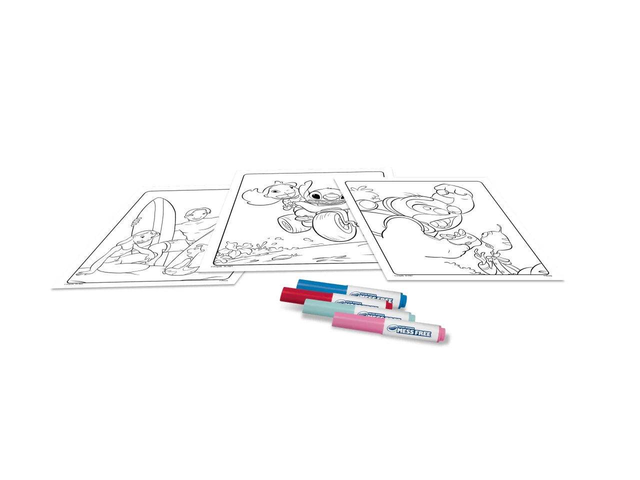 25-7021 CRAYOLA - Color Wonder, Coloring Set con 18 Pagine da colorare