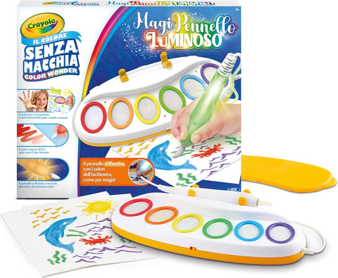 25-6000 CRAYOLA Color Wonder MagiPennello Luminoso