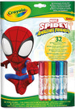 04-2809 CRAYOLA Coloring & Activity with Markers Album Spidey