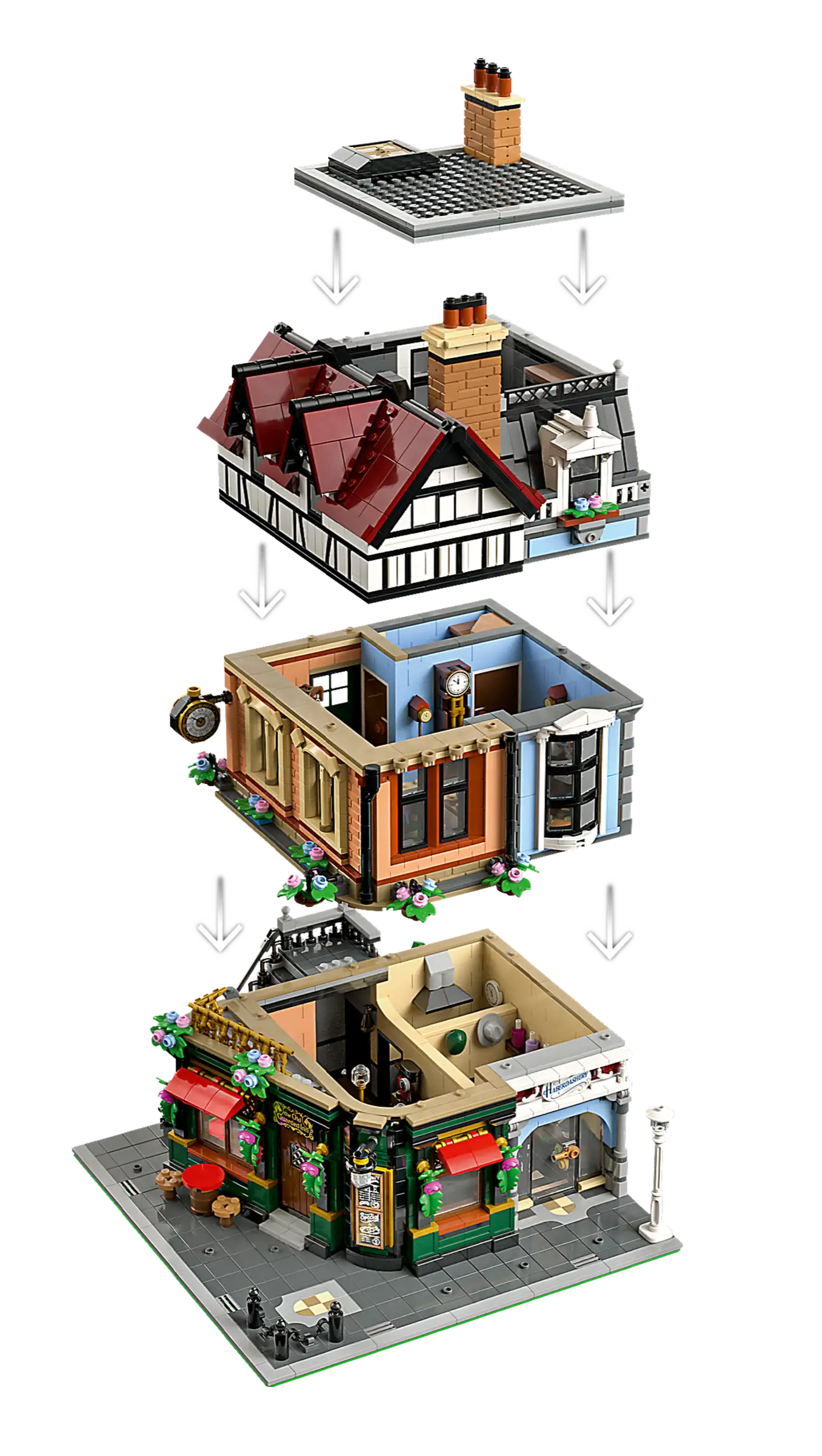 10350 LEGO Edificio Tudor