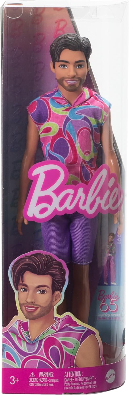 Mattel Barbie Fashionistas Ken #227 Ken Castano con Barba