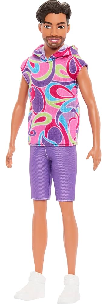 Mattel Barbie Fashionistas Ken #227 Ken Castano con Barba