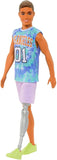 Mattel Barbie Fashionistas Ken #212  Bambola Ken con Protesi alla Gamba