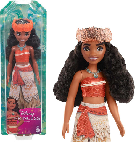 HLW0 Mattel Disney Princess - Vaiana bambola con capi e accessori scintillanti