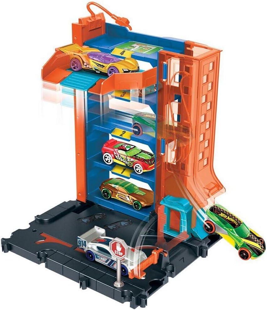 Hot Wheels City 2022 Downtown  Playset Assortiti Collezionabili per Bambini 4+