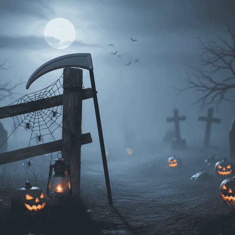 Falce  40Cm  Halloween Decorazioni e Accessori