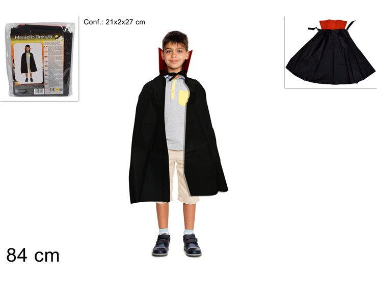 MANTELLO DRACULA BIMBO 84CM TAGLIA