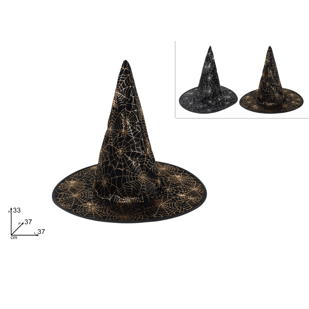 CAPPELLO HALLOWEEN RAGNATELA 2ASS.