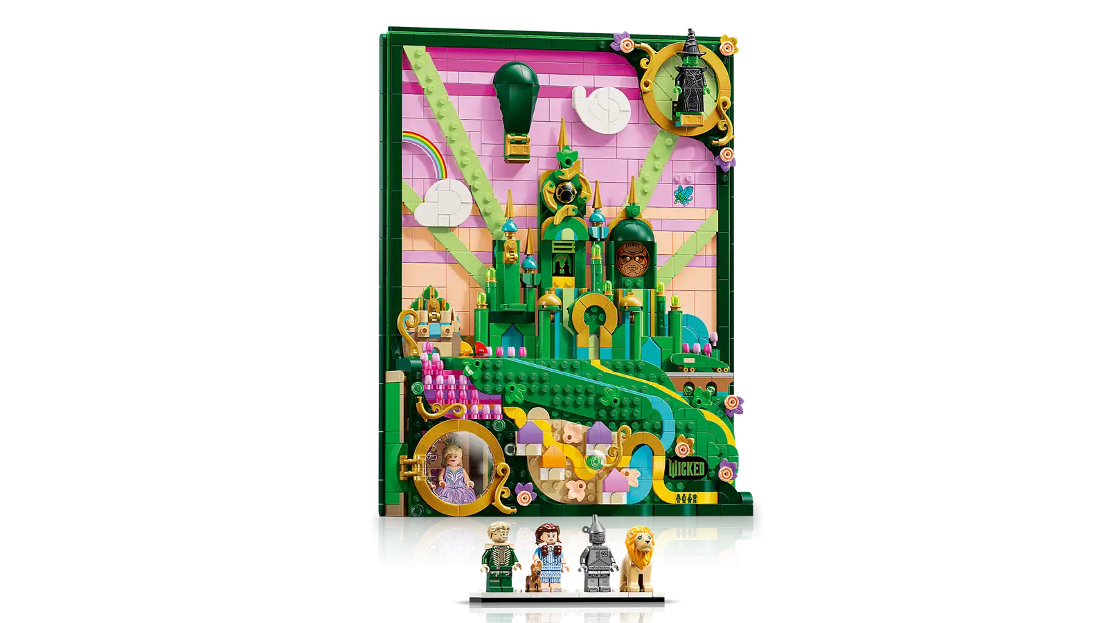 75685 Lego Wicked Wall Art Città di Smeraldo