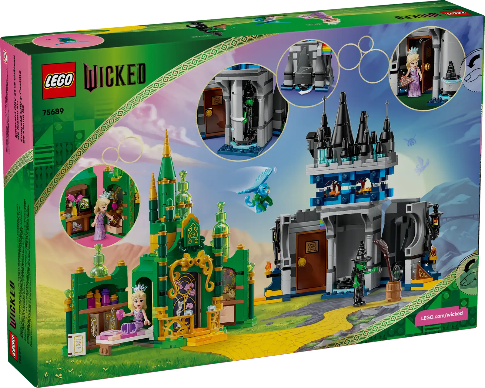 75689 Lego Wicked Città di Smeraldo e Castello Kiamo Ko