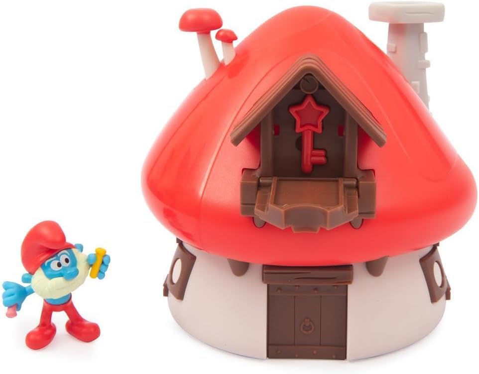 Giochi Preziosi Playset Casa dei Puffi Chiave con Grande Puffo