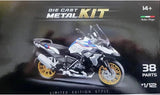 39171 Bburago Model Kit Moto BMW GS 1:12 Modellino da Montare