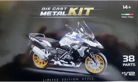 39171 Bburago Model Kit Moto BMW GS 1:12 Modellino da Montare