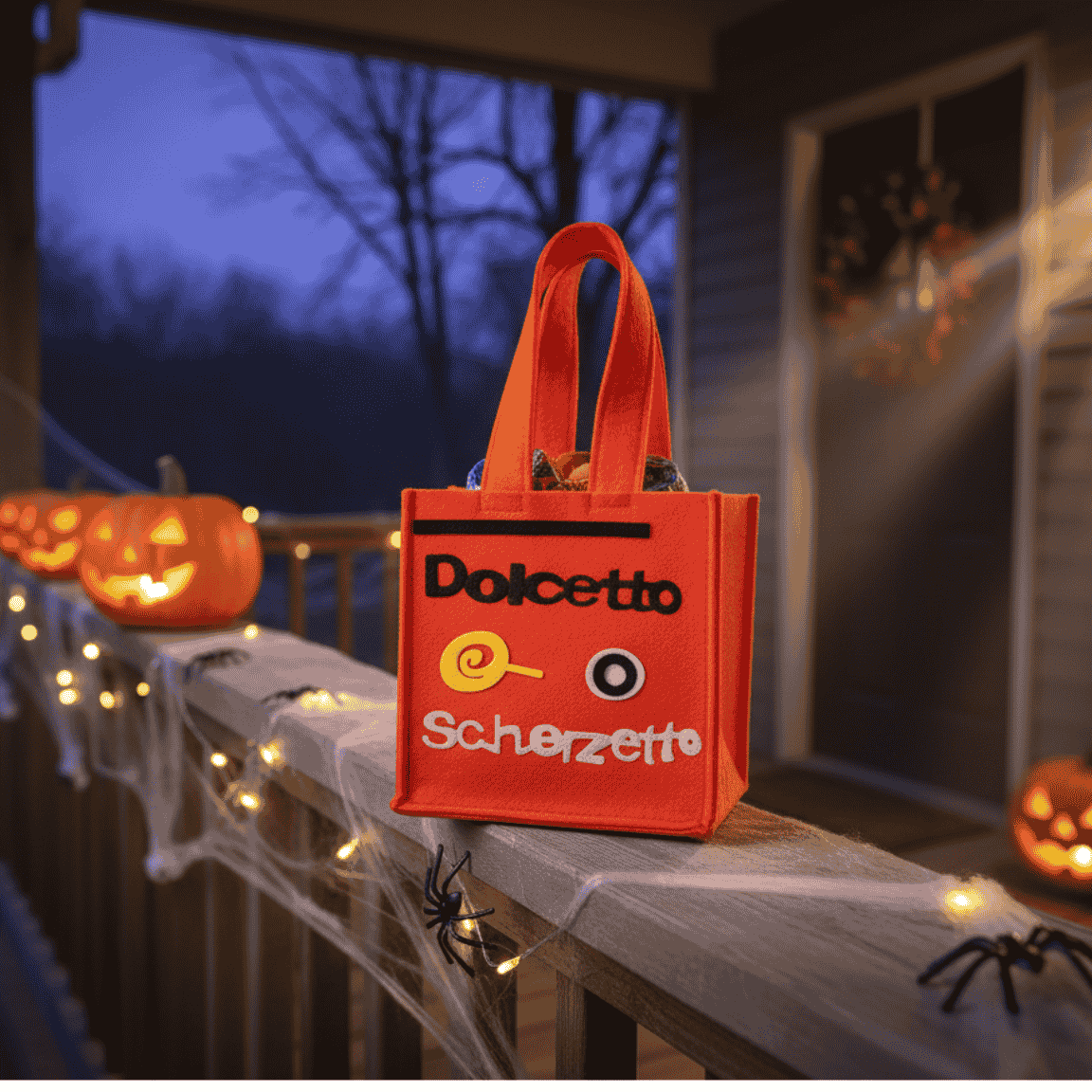 Borsetta in Feltro Dolcetto o Scherzetto GLD-20390  Halloween Bag