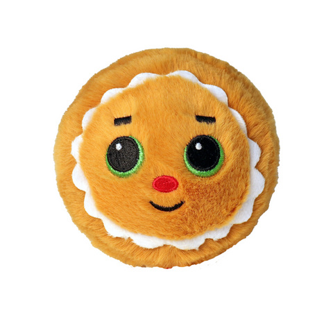 T83077 TY Beanie Bouncers Cookie  Palla Rimbalzante Omino di Zenzero