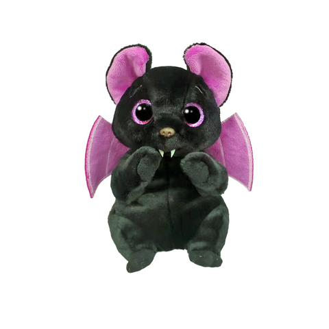 TY Beanie Boos Batiste 15 cm  Peluche Pipistrello Nero e Viola