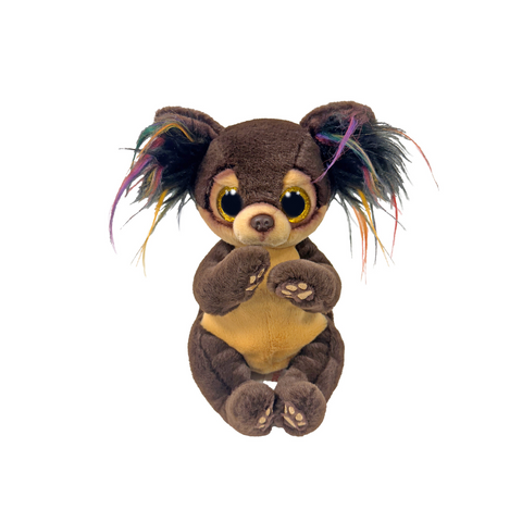 T37393TY Special Beanie Babies Toffee 20 cm  Peluche Marrone con Orecchie Colora