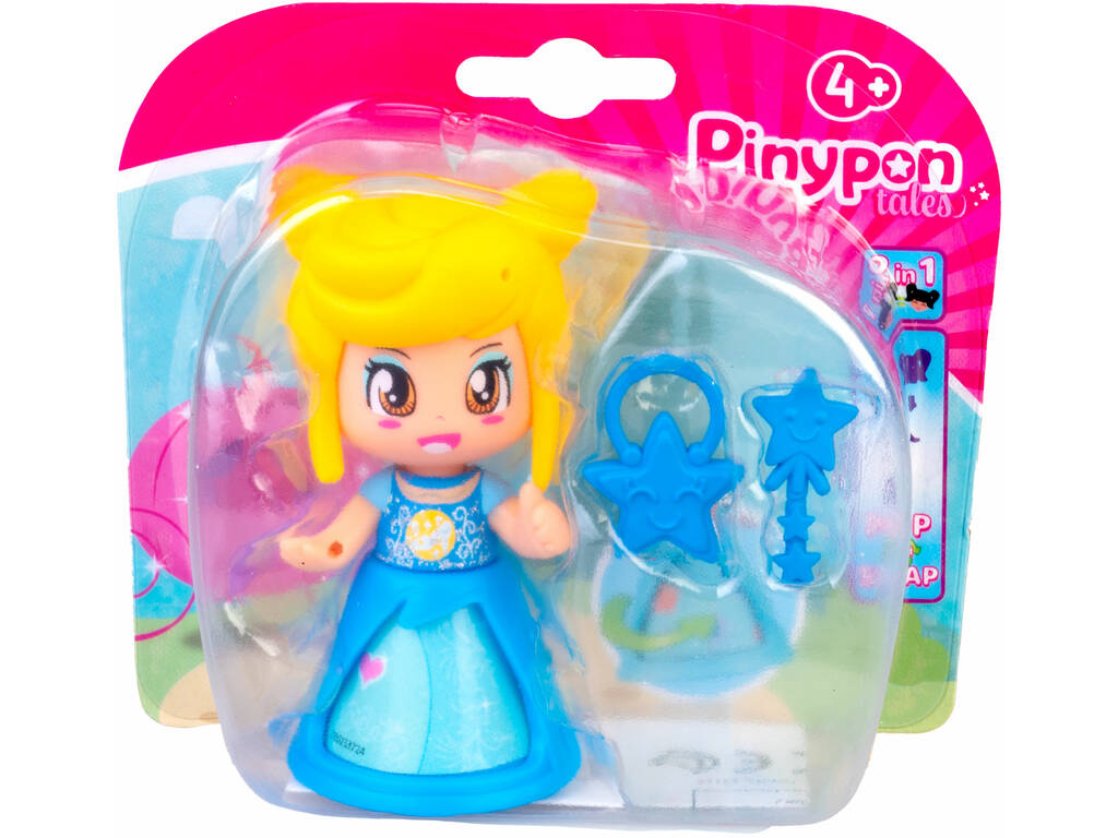 Famosa Pinypon Disney Principesse  Mini Figure Cenerentola Collezionabile