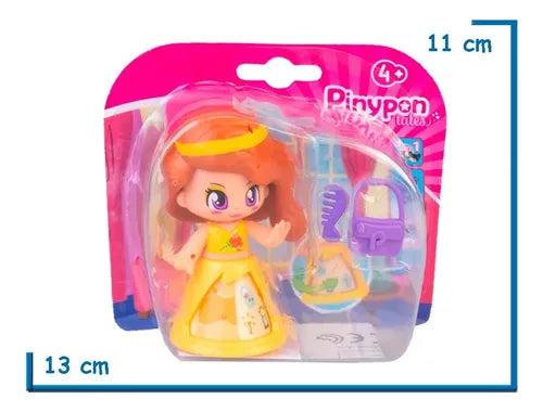 Famosa Pinypon Disney Principesse  Mini Figure Principessa Belle Collezionabile
