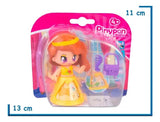 Famosa Pinypon Disney Principesse  Mini Figure Principessa Belle Collezionabile