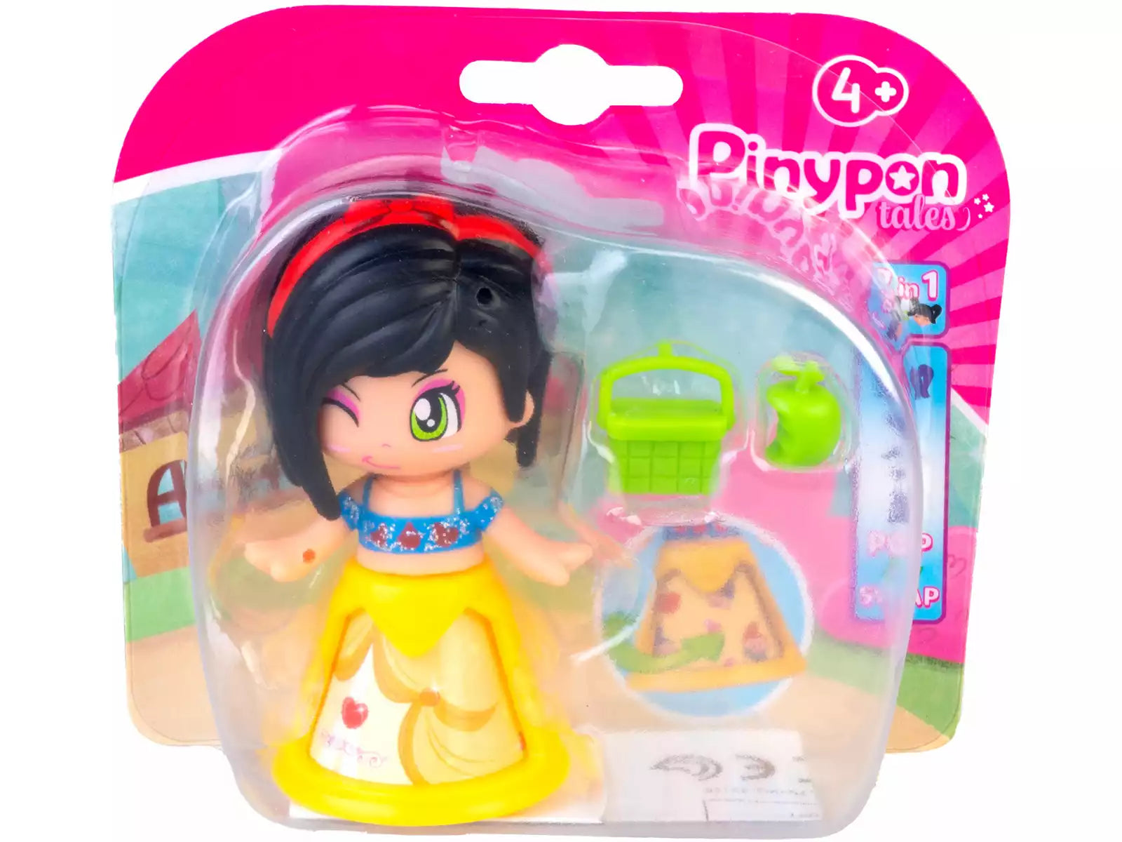 Famosa Pinypon Disney Principesse  Mini Figure Principessa Biancaneve Collezio