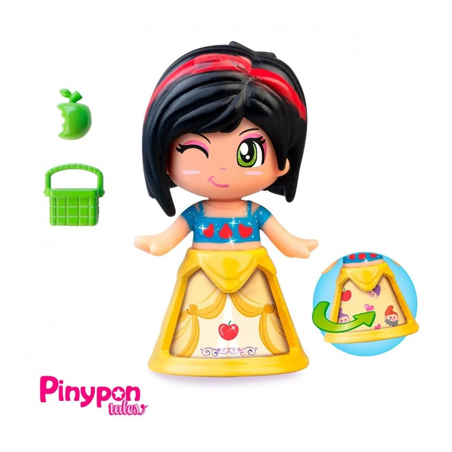 Famosa Pinypon Disney Principesse  Mini Figure Principessa Biancaneve Collezio