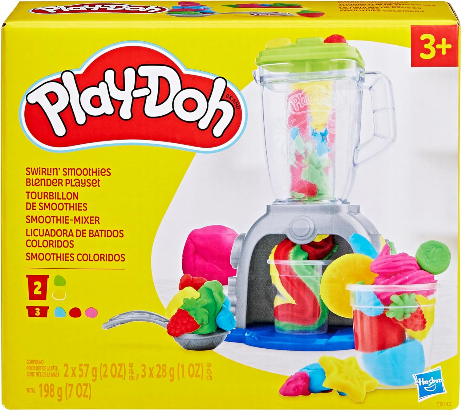 Play-Doh Swirlin’ Smoothies  Playset Frullatore Creativo con Pasta da Modellare