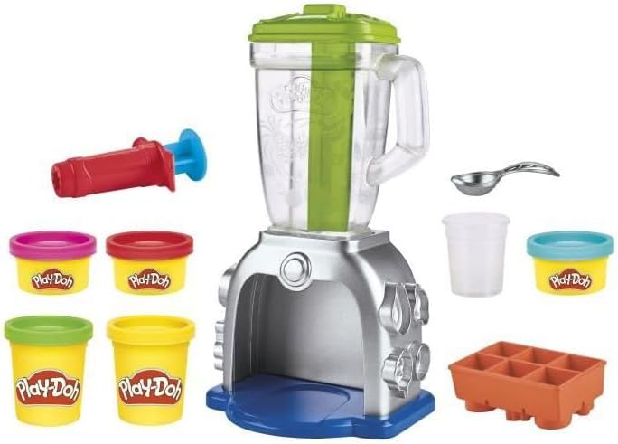 Play-Doh Swirlin’ Smoothies  Playset Frullatore Creativo con Pasta da Modellare