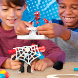 Play-Doh Marvel Spider-Man Lancia e Taglia  Set Creativo con 2 Action Figure