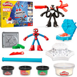Play-Doh Marvel Spider-Man Lancia e Taglia  Set Creativo con 2 Action Figure