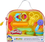 Play-Doh Starter Set  Con 9 Attrezzi Creativi e 4 Vasetti di Pasta da Modellare