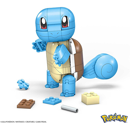 MEGA Construx Pokémon Squirtle  Set Costruzioni 199 Pezzi Build & Show
