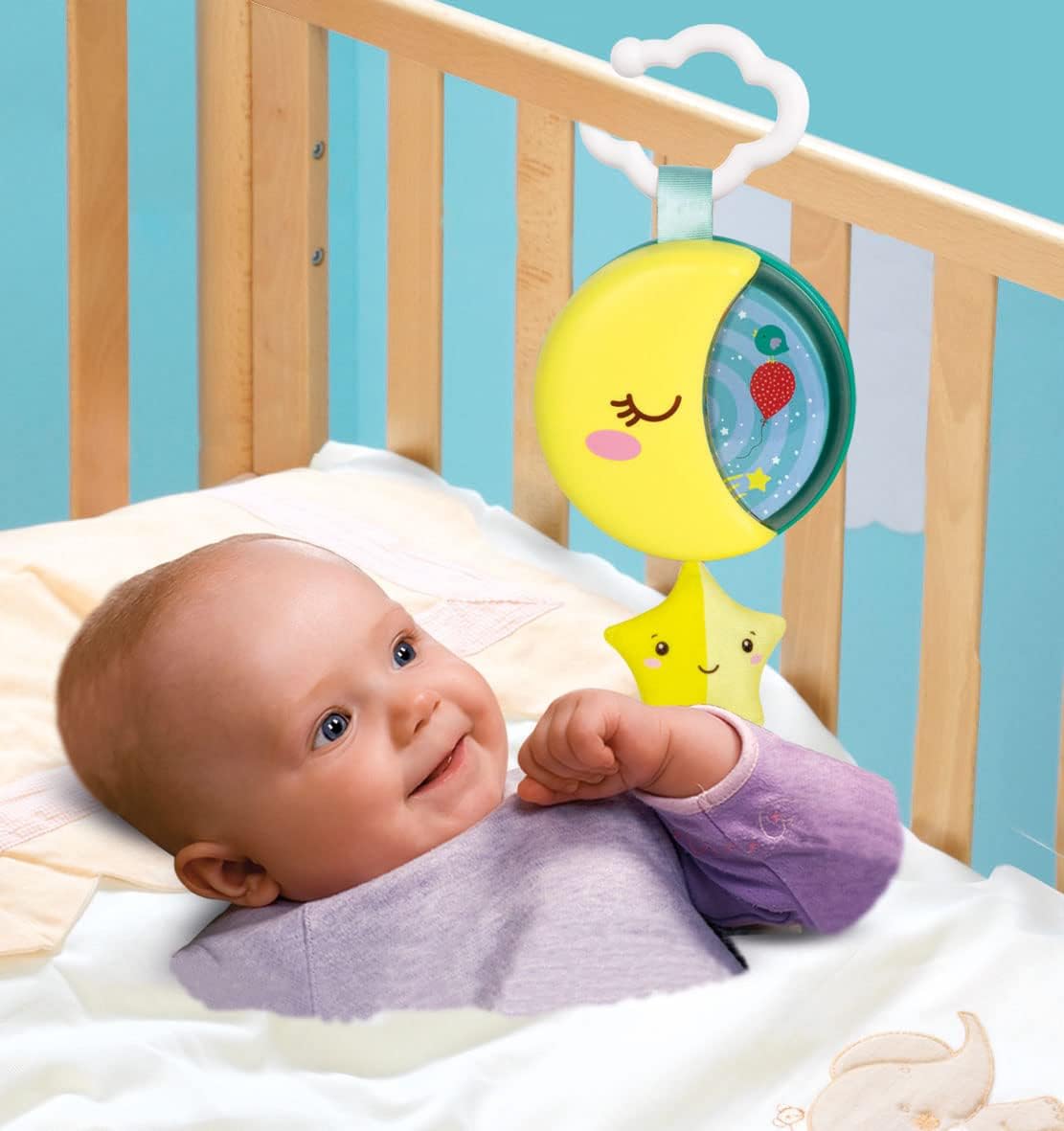 Clementoni Sleepy Moon  Carillon Musicale per Culla