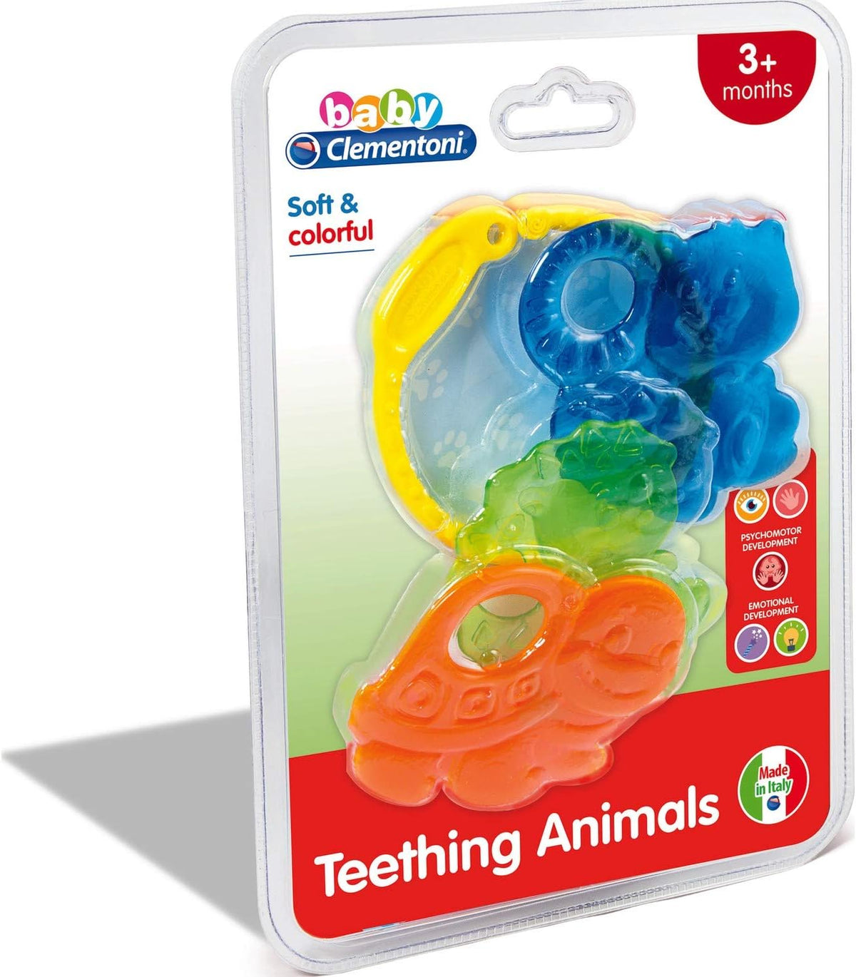 Clementoni Animali del Bosco per Dentizione Massaggiagengive per Neonati 3 mesi