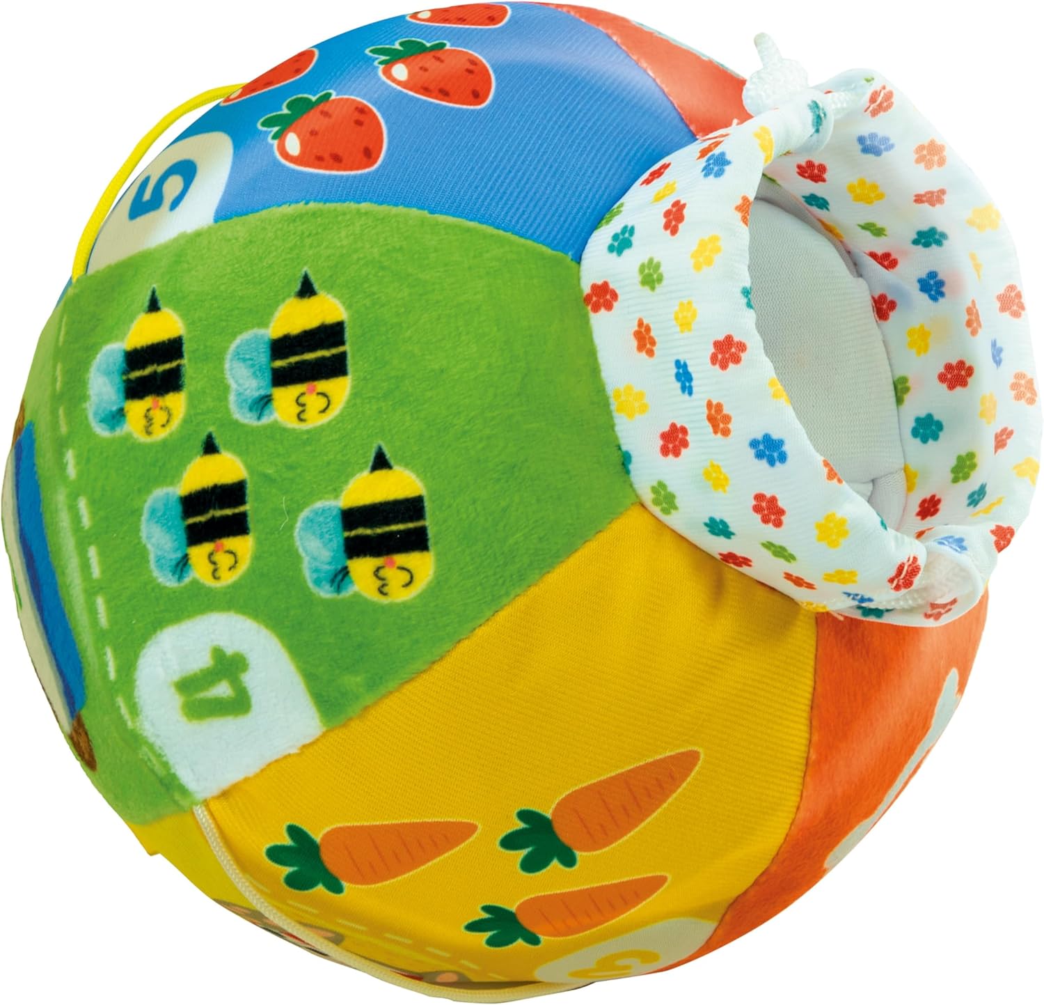 Clementoni Baby  Palla Suona e Canta  Gioco Musicale Interattivo 6+ Mesi