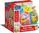 Clementoni Baby  Palla Suona e Canta  Gioco Musicale Interattivo 6+ Mesi