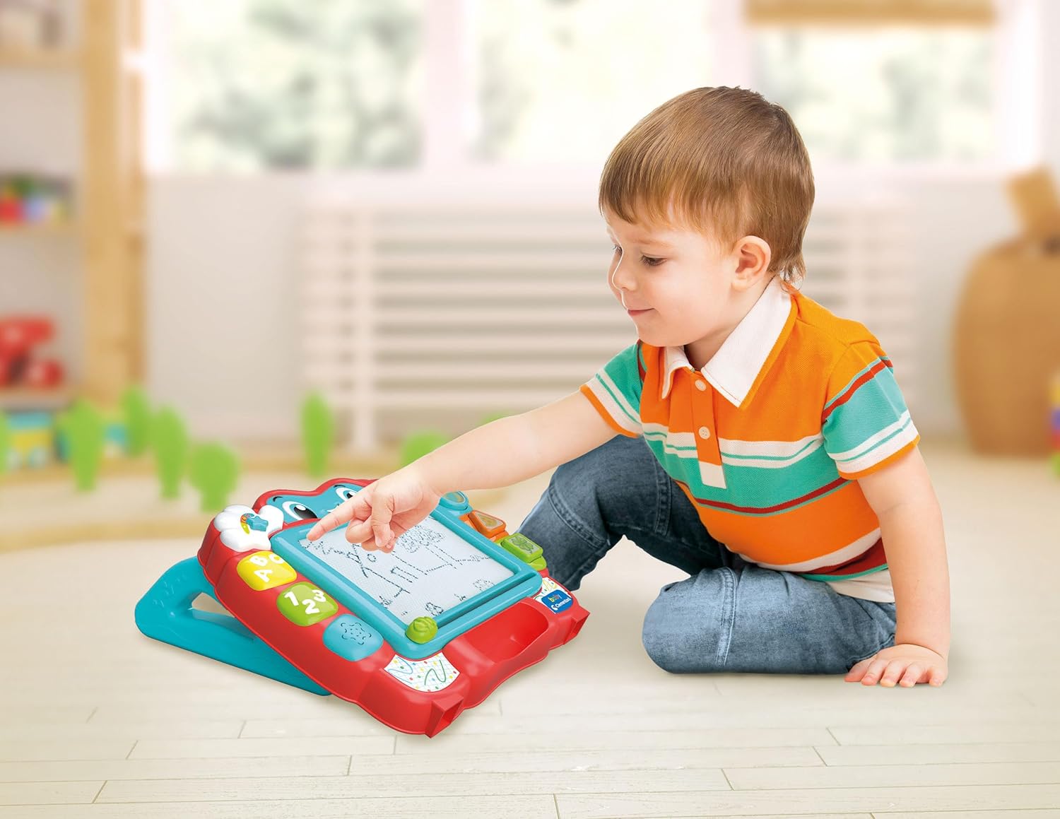 Clementoni Baby  Lavagna Canta e Impara Magnetica | Centro Attività Educativo