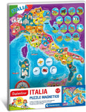 Clementoni Italia Puzzle Magnetico Gioco Educativo 4 in 1 con Mappa dell’Italia