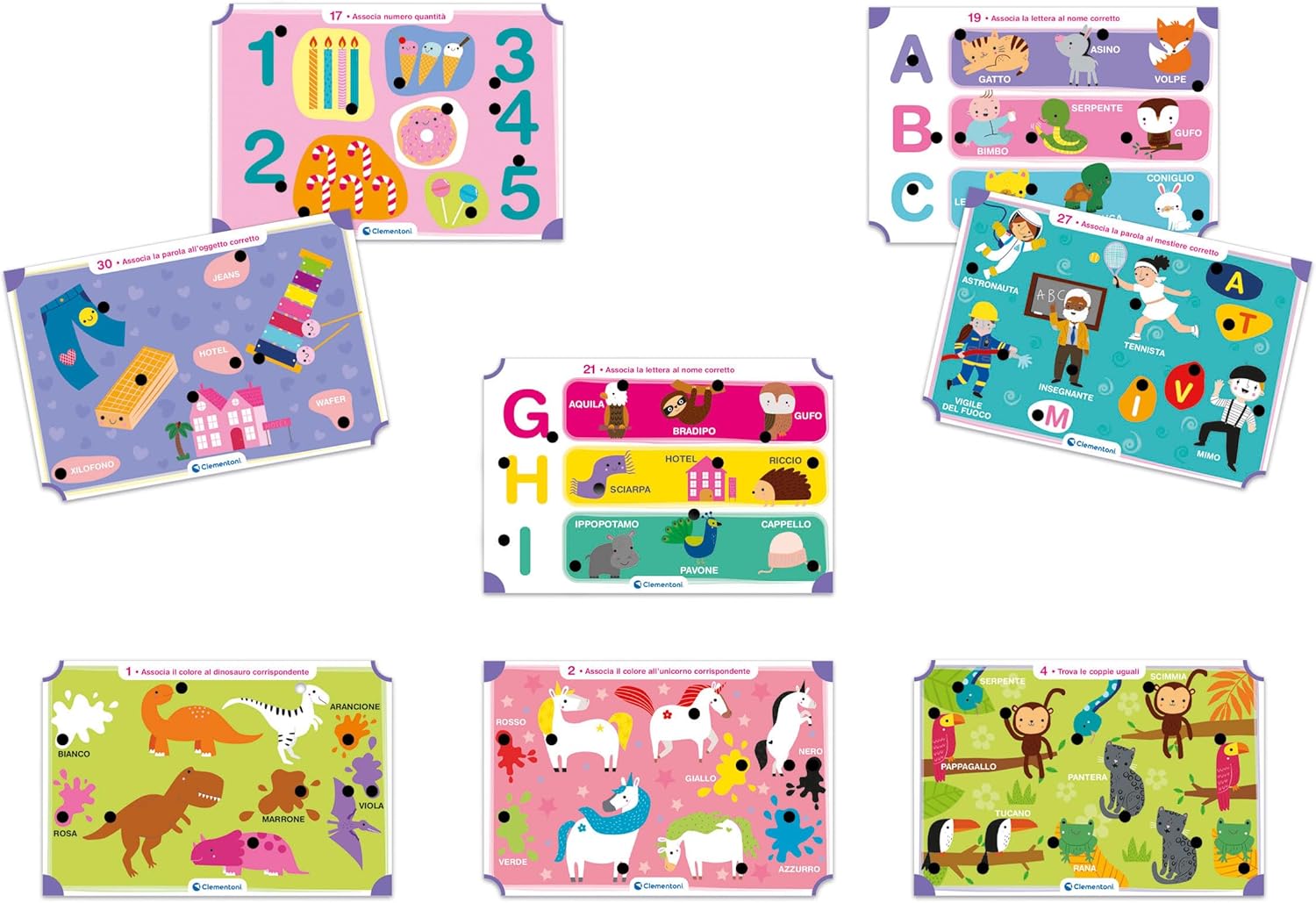 Clementoni Sapientino Bambina  Gioco Educativo con Penne Parlanti