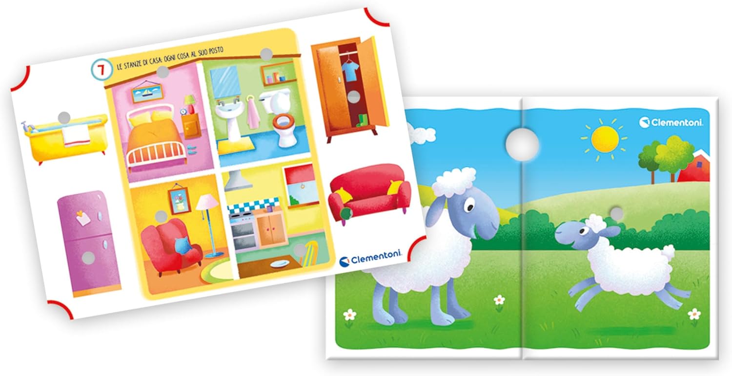 Clementoni Sapientino Montessori Banchetto Educativo Schede e Penne Interattive